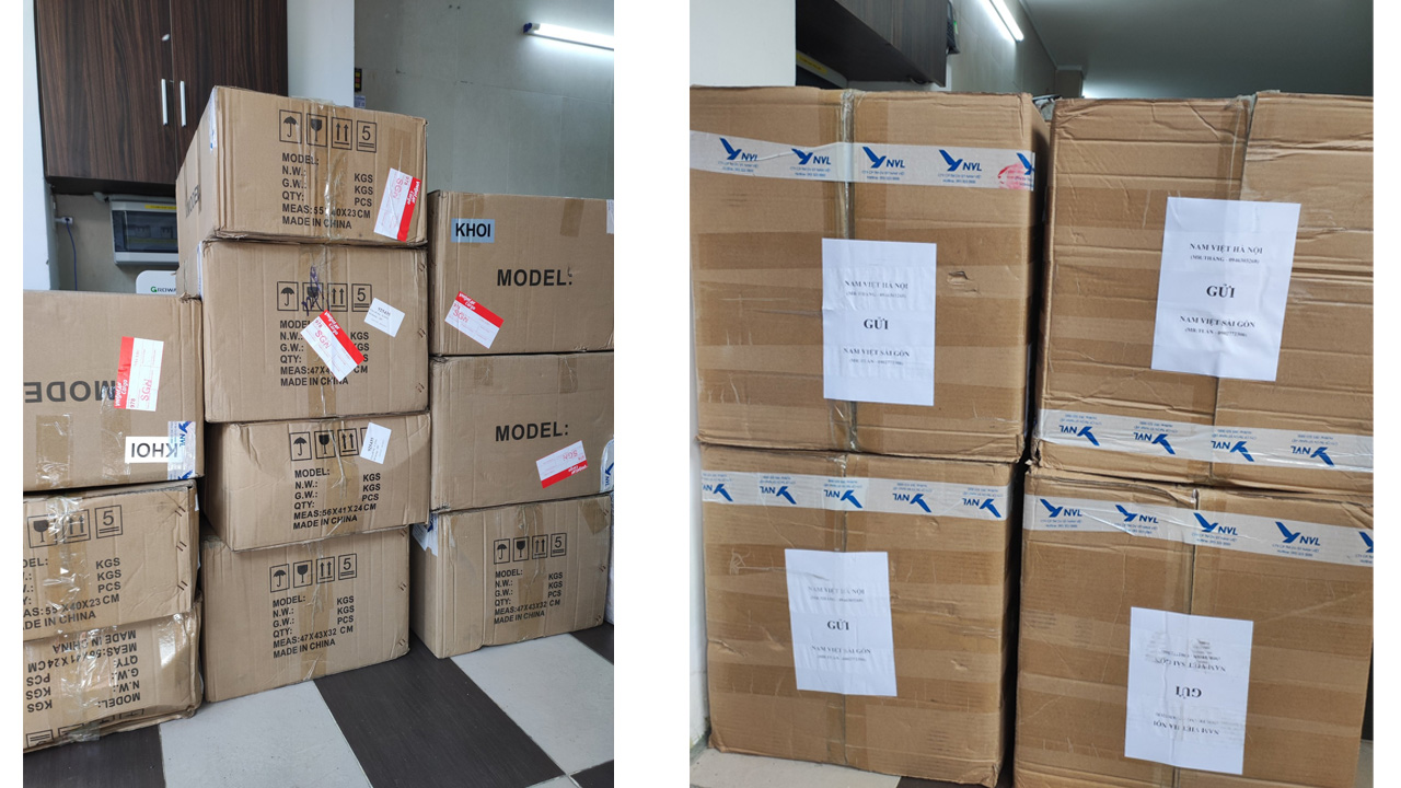 Vận chuyển hàng hóa bắc nam