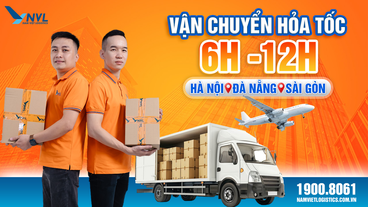 Vận chuyển hỏa tốc trong ngày nam việt logistics